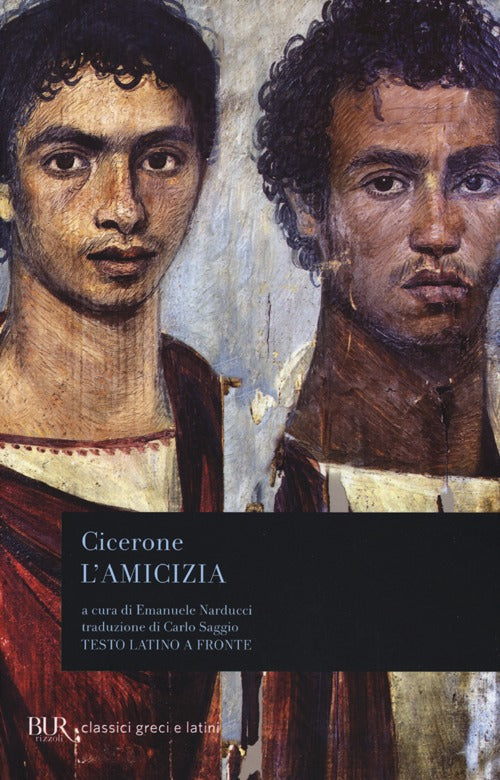 Cover of amicizia. Testo latino a fronte