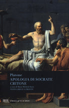 Cover of Apologia di Socrate-Critone. Testo greco a fronte