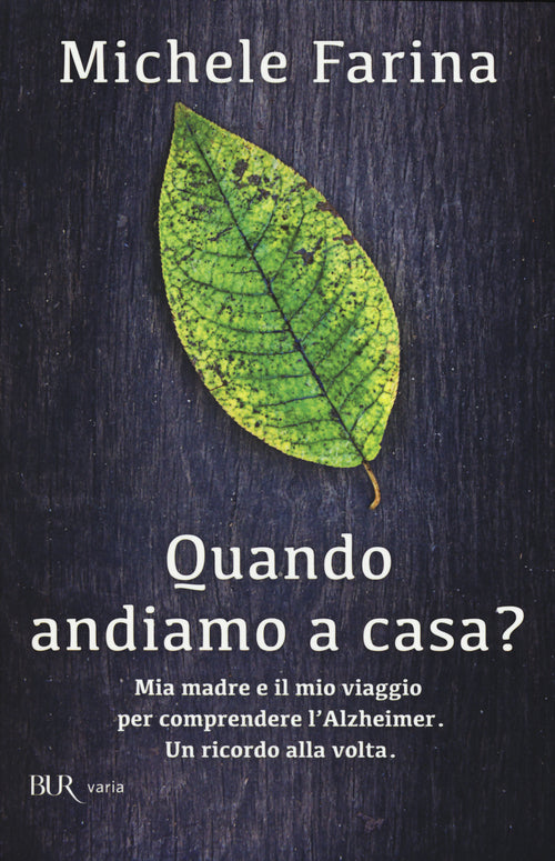 Cover of Quando andiamo a casa? Mia madre e il mio viaggio per comprendere l'Alzheimer. Un ricordo alla volta