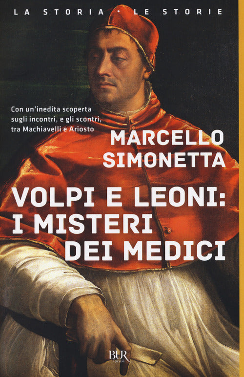 Cover of Volpi e leoni: i misteri dei Medici