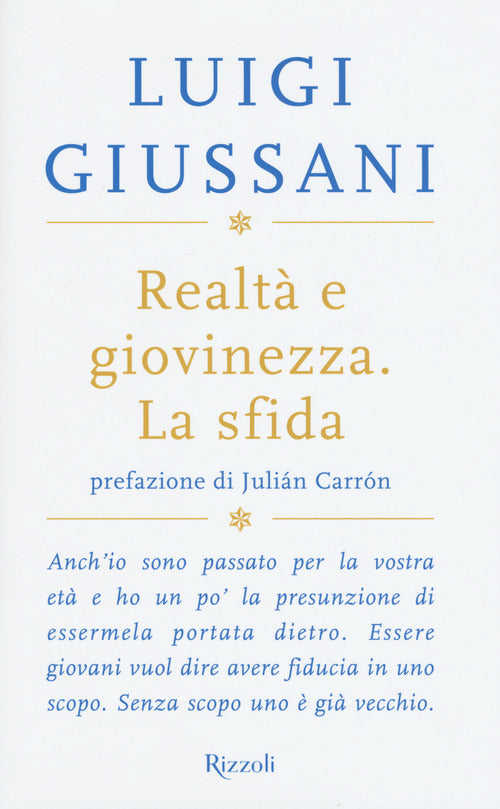 Cover of Realtà e giovinezza. La sfida