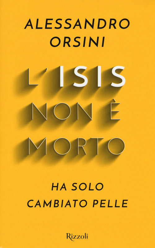 Cover of Isis non è morto. Ha solo cambiato pelle
