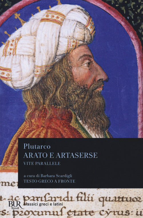 Cover of Vite parallele. Arato e Artaserse. Testo greco a fronte