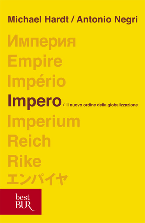 Cover of Impero. Il nuovo ordine della globalizzazione