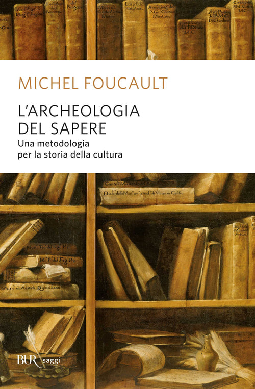 Cover of archeologia del sapere
