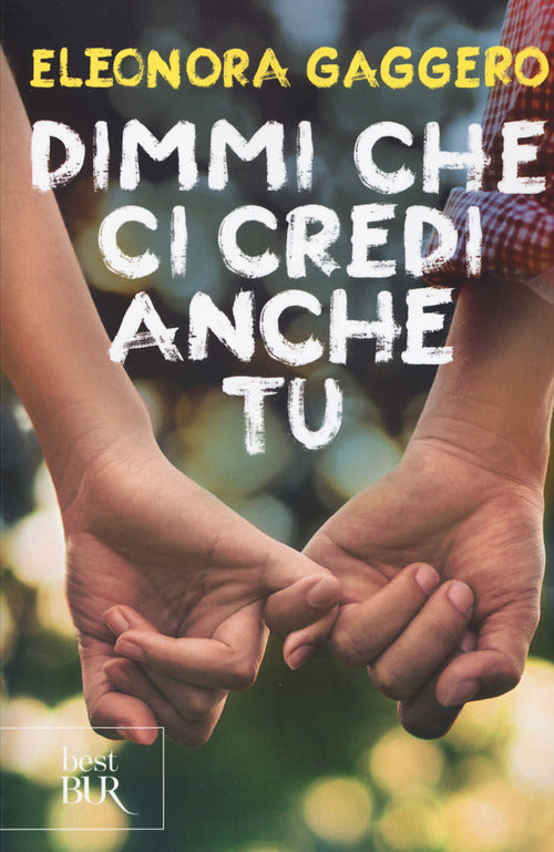 Cover of Dimmi che ci credi anche tu
