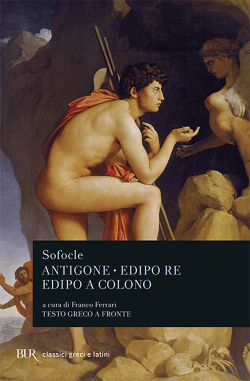 Cover of Antigone-Edipo re-Edipo a Colono. Testo greco a fronte