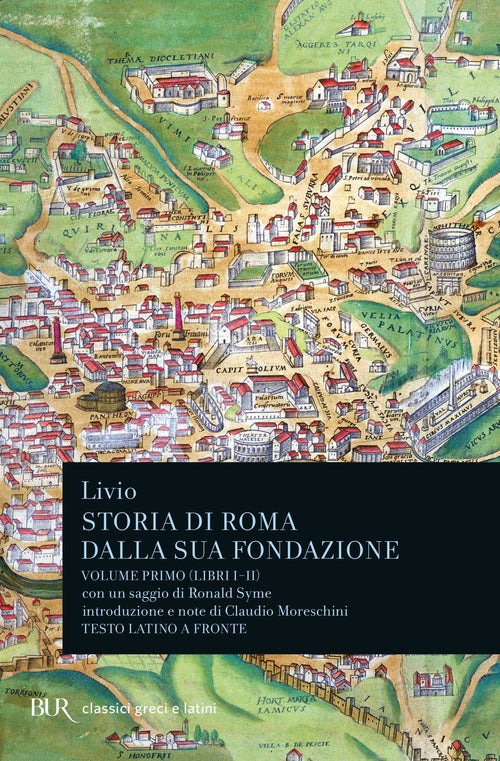 Cover of Storia di Roma dalla sua fondazione. Testo latino a fronte