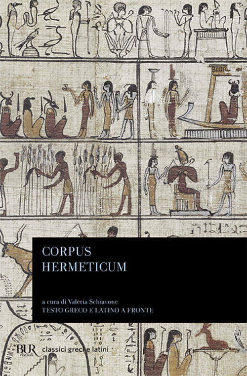 Cover of Corpus hermeticum. Testo greco e latino a fronte