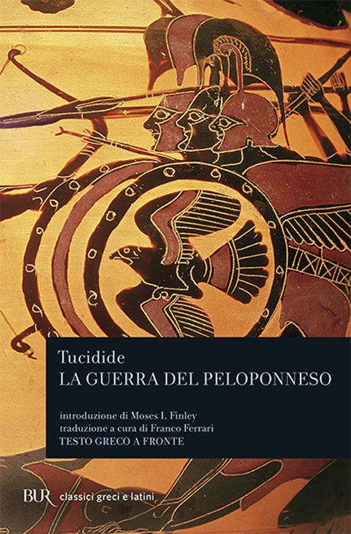 Cover of guerra del Peloponneso. Testo greco a fronte