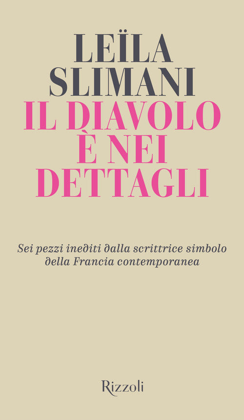 Cover of diavolo è nei dettagli
