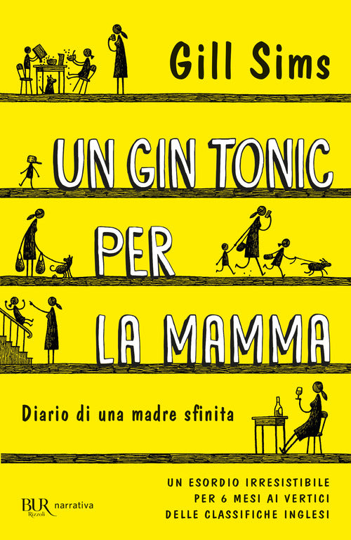 Cover of gin tonic per la mamma. Diario di una madre sfinita