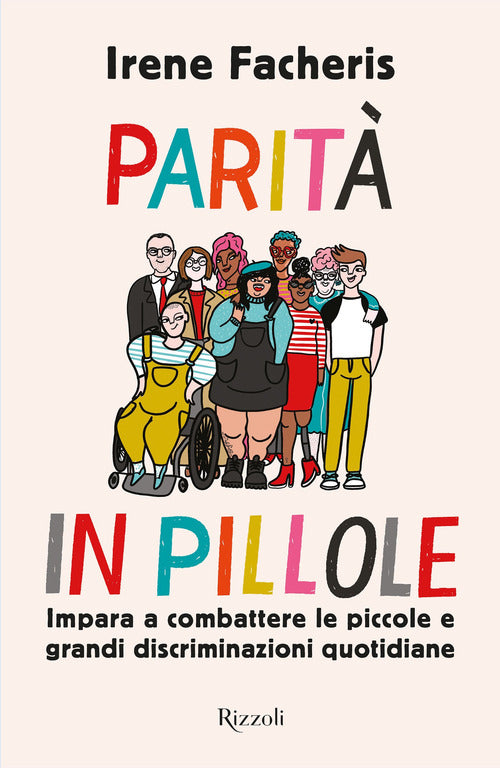 Cover of Parità in pillole. Impara a combattere le piccole e grandi discriminazioni quotidiane