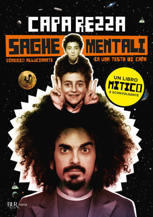 Cover of Saghe mentali. Viaggio allucinante in una testa di capa