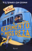 Cover of rapimento di Miss Reza. Misteri in treno