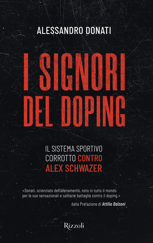 Cover of signori del doping. Il sistema sportivo corrotto contro Alex Schwazer