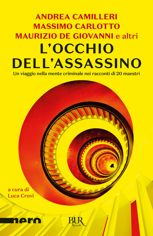Cover of occhio dell'assassino. Un viaggio nella mente criminale nei racconti di 20 maestri