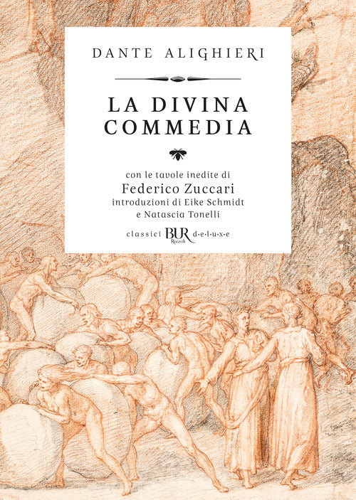 Cover of Divina Commedia di Dante illustrata da Federico Zuccari