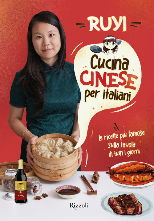 Cover of Cucina cinese per italiani. Le ricette più famose sulla tavola di tutti i giorni