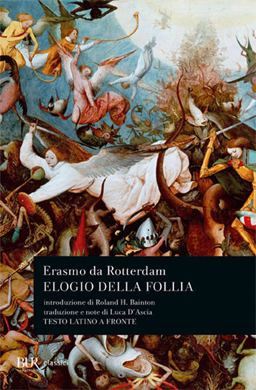 Cover of Elogio della follia. Testo latino a fronte