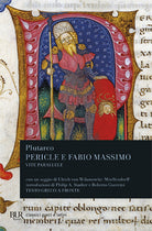 Cover of Vite parallele. Pericle e Fabio Massimo. Testo greco a fronte