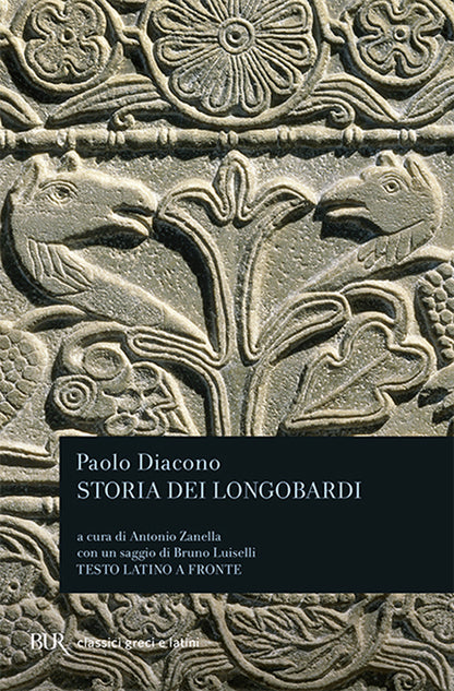 Cover of Storia dei longobardi. Testo latino a fronte