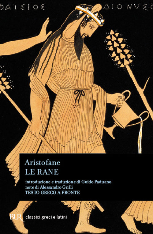 Cover of rane. Testo greco a fronte