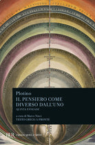 Cover of pensiero come diverso dall'uno. Quinta enneade. Con testo greco a fronte