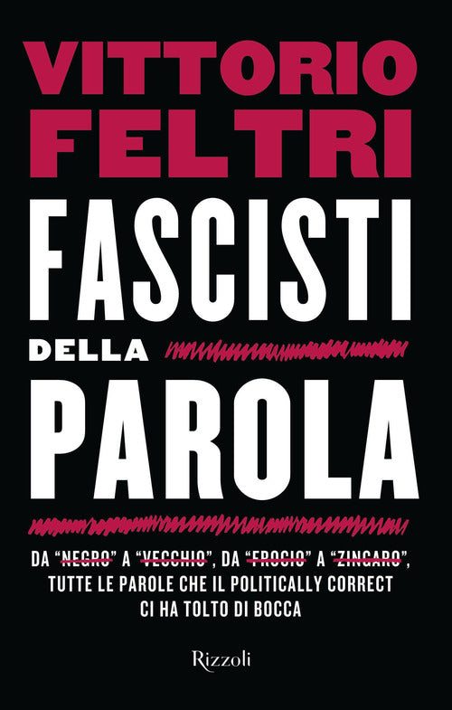 Cover of Fascisti della parola