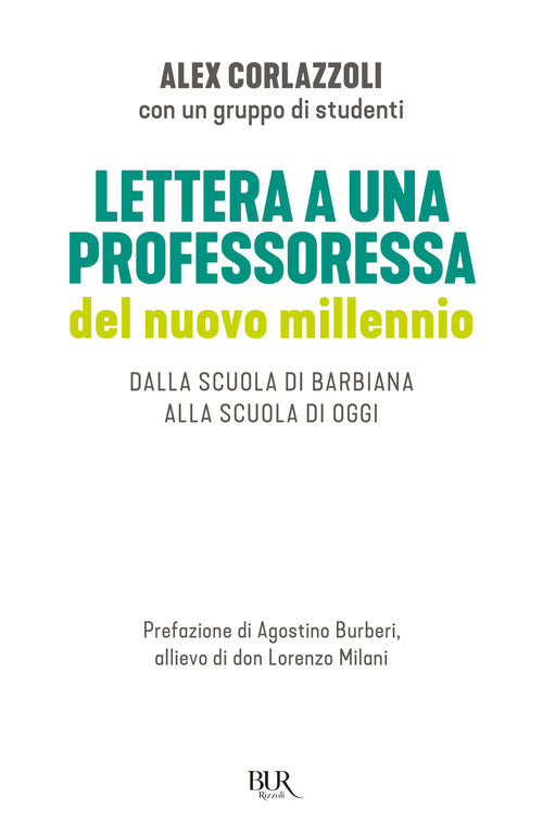 Cover of Lettera a una professoressa del nuovo millennio. Dalla scuola di Barbiana alla scuola di oggi