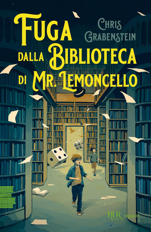 Cover of Fuga dalla biblioteca di Mr. Lemoncello