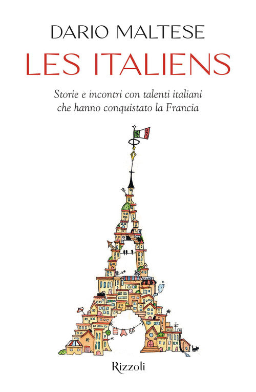 Cover of italiens. Storie e incontri con talenti italiani che hanno conquistato la Francia