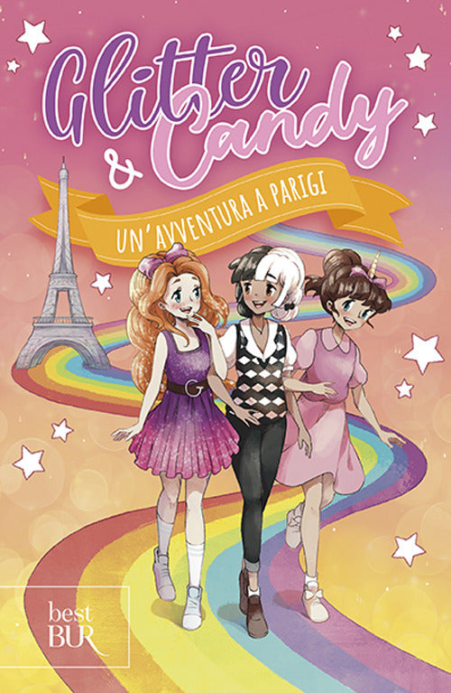 Cover of avventura a Parigi. Glitter & Candy