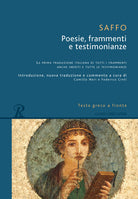 Cover of Poesie, frammenti e testimonianze. Testo greco a fronte