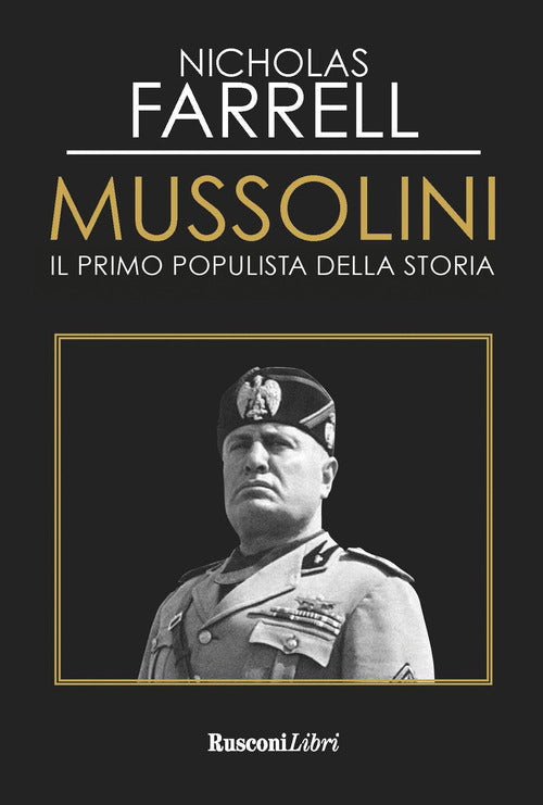 Cover of Mussolini. Il primo populista della storia