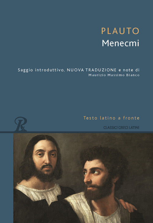 Cover of Menecmi. Testo latino a fronte