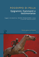 Cover of Epigrammi, frammenti e testimonianze. Testo greco a fronte