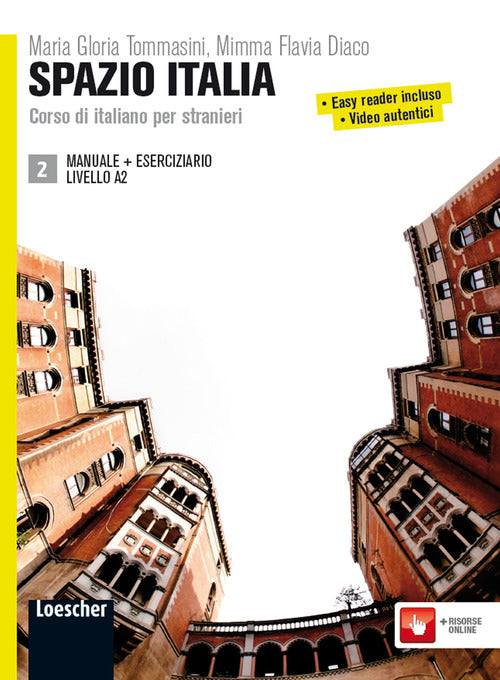 Cover of Spazio Italia. Corso di italiano per stranieri. Manuale. Con eserciziario