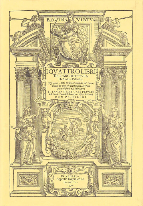 Cover of quattro libri dell'architettura