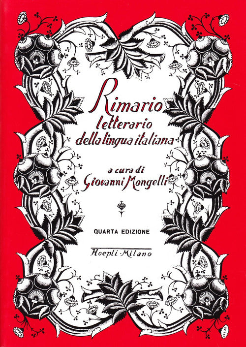 Cover of Rimario letterario della lingua italiana