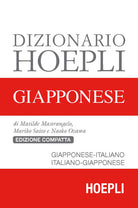 Cover of Dizionario Hoepli giapponese. Giapponese-italiano, italiano-giapponese