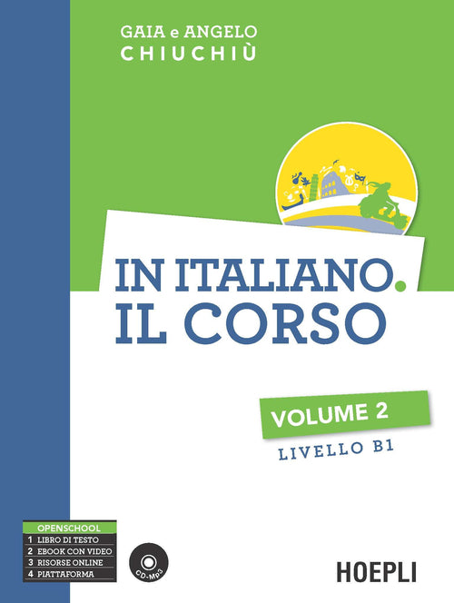 Cover of In italiano. Il corso. Livello B1