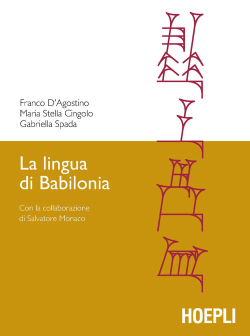 Cover of lingua di Babilonia