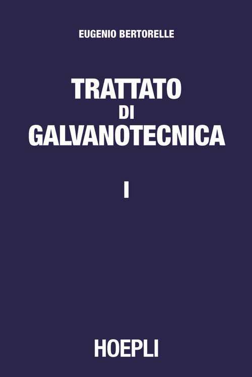 Cover of Trattato di galvanotecnica
