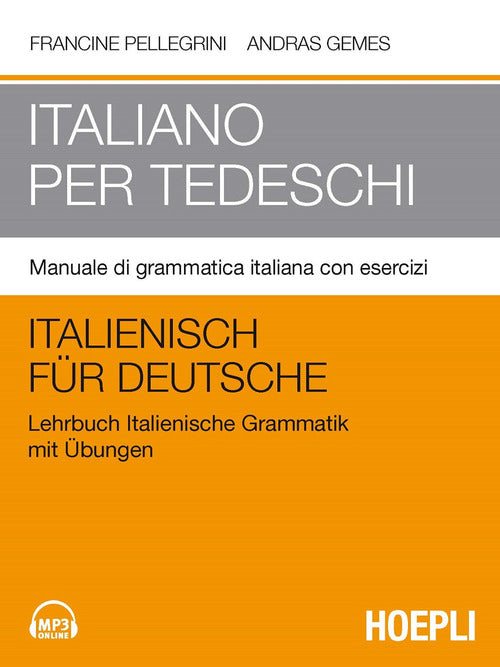 Cover of Italiano per tedeschi. Manuale di grammatica italiana con esercizi