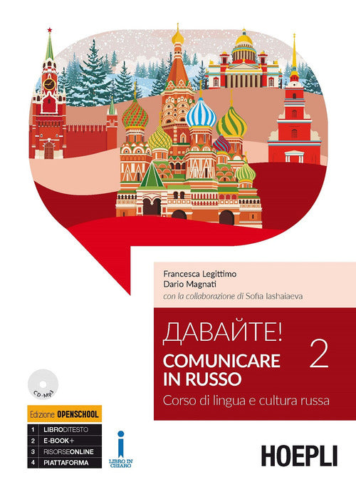 Cover of Davajte! Comunicare in russo. Corso di lingua e cultura russa