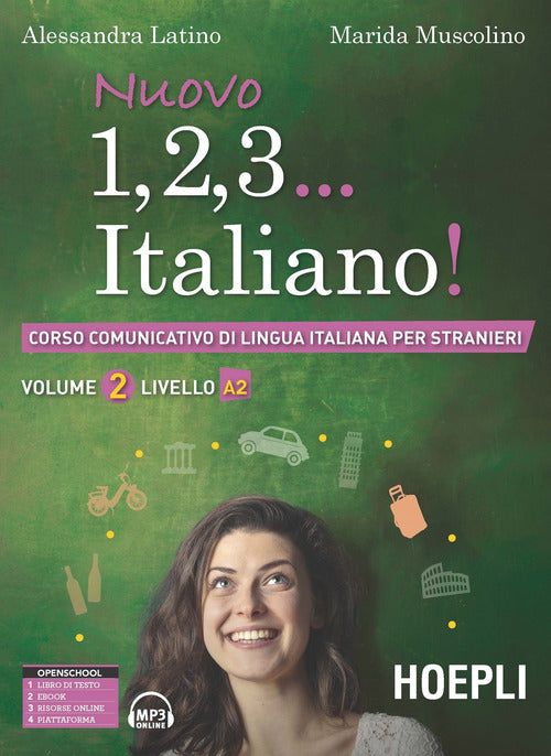Cover of Nuovo 1, 2, 3… italiano! Corso comunicativo di lingua italiana per stranieri