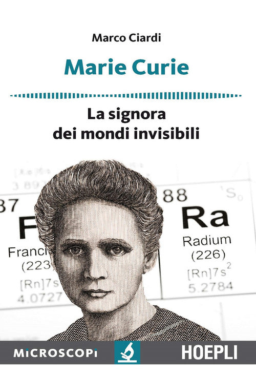 Cover of Marie Curie. La signora dei mondi invisibili