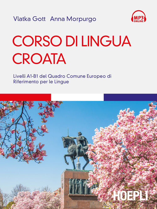 Cover of Corso di lingua croata. Livelli A1-B1 del Quadro Comune Europeo di riferimento per le lingue