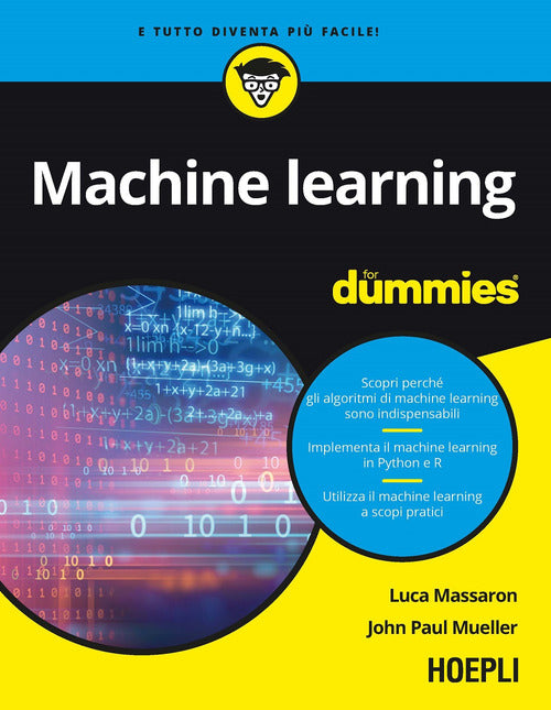 Cover of Machine learning for dummies